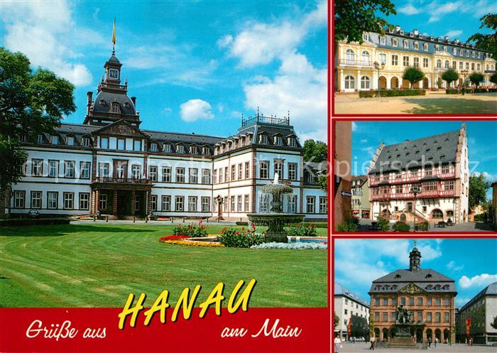 Hanau Main Schloss Rathaus Denkmal Goldschmiedehaus