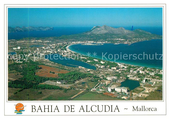 Alcudia Mallorca Bahia de Alcudia vista aerea
