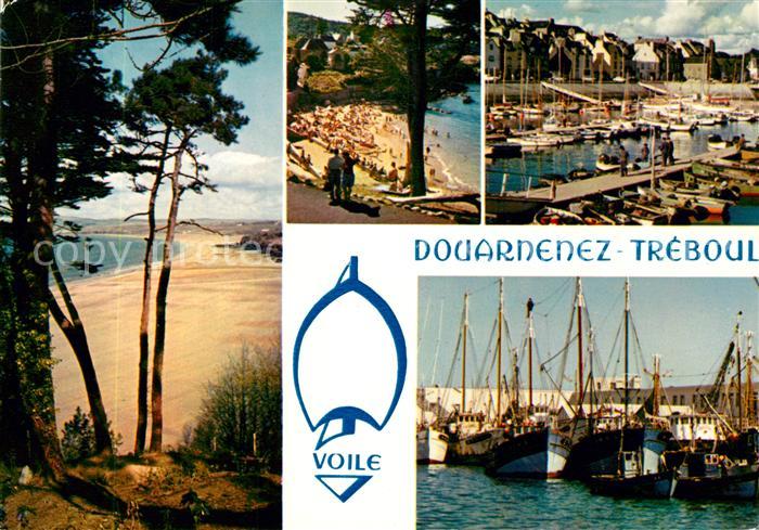 Treboul Douarnenez Plage du Ris Plage Saint Jean Port de Treboul Port de Peche d