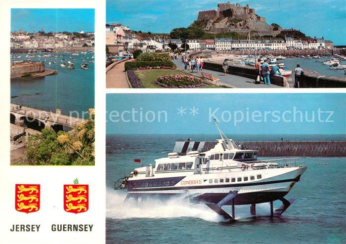Guernsey Channel Islands Hydrofoil Condor 5 Jersey In full flight it provides a