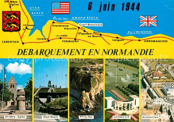 Arromanches-les-Bains Circuit des Plages du Debarquement en Normandie Juin 1944