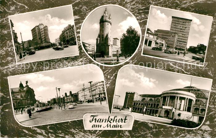 Frankfurt Main Eschenheimer Turm Stadtansichten