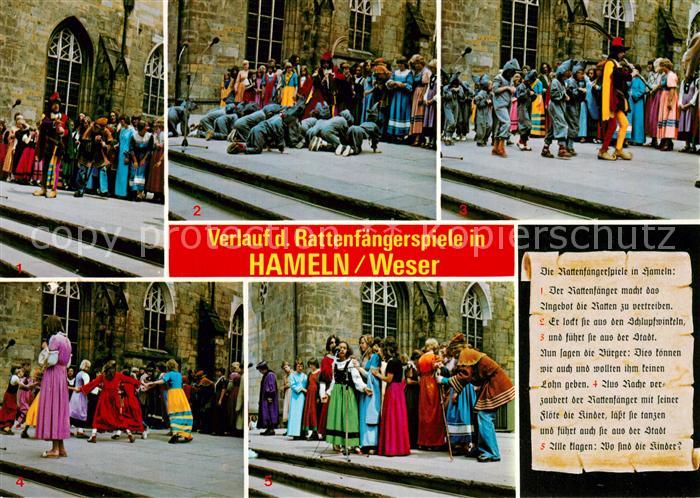 Hameln Weser Rattenfaengerspiele