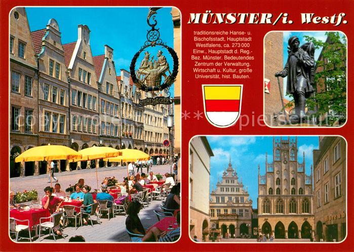 Muenster Westfalen Universitaet historische Bauten Denkmal