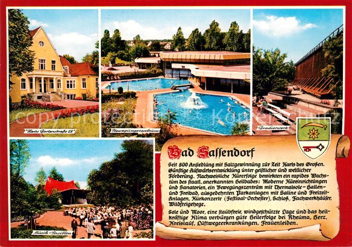 Bad Sassendorf Haus Gartenstrasse 28 Musikpavillon Gradierwerk