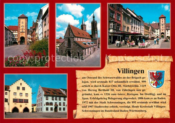 Villingen-Schwenningen Muenster Rathaus Stadttor