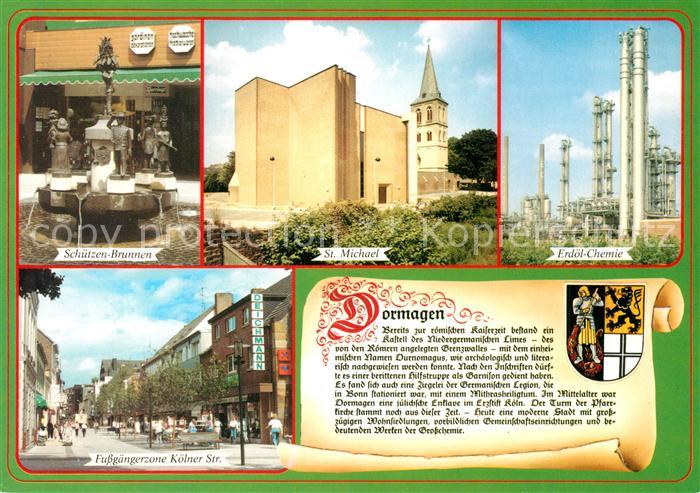 Dormagen Sankt Michael Schuetzenbrunnen Koelner Strasse