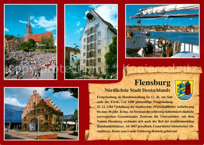 Flensburg Foerde Kirche Speicherhaus