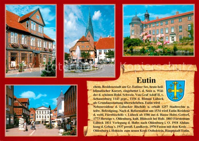 Eutin Hof Apotheke Marktplatz Schloss Michaeliskirche
