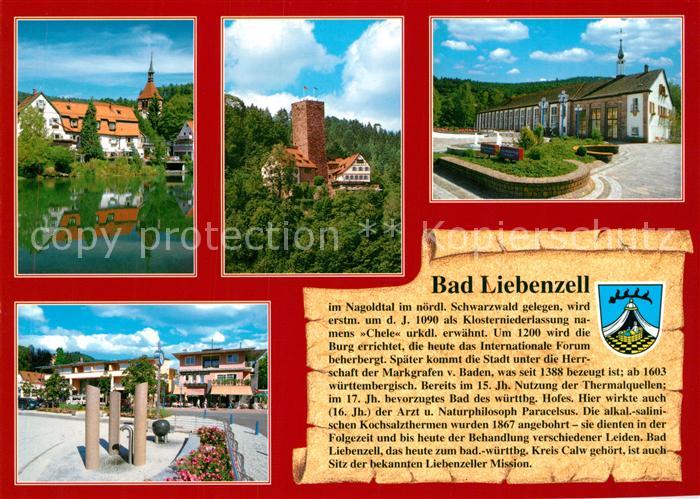 Liebenzell Bad Burg Kirche