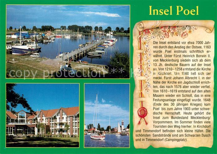 Insel Poel Hafen Seebruecke Chronik