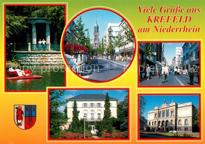 Krefeld Schloss Stadtansichten