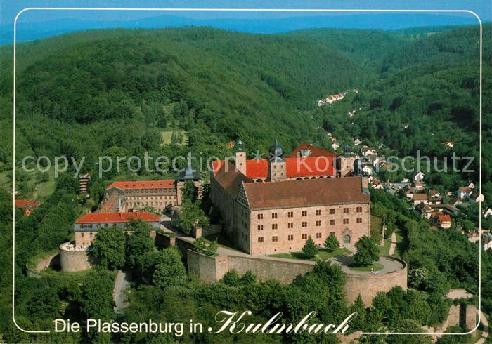 Kulmbach Fliegeraufnahme Plassenburg