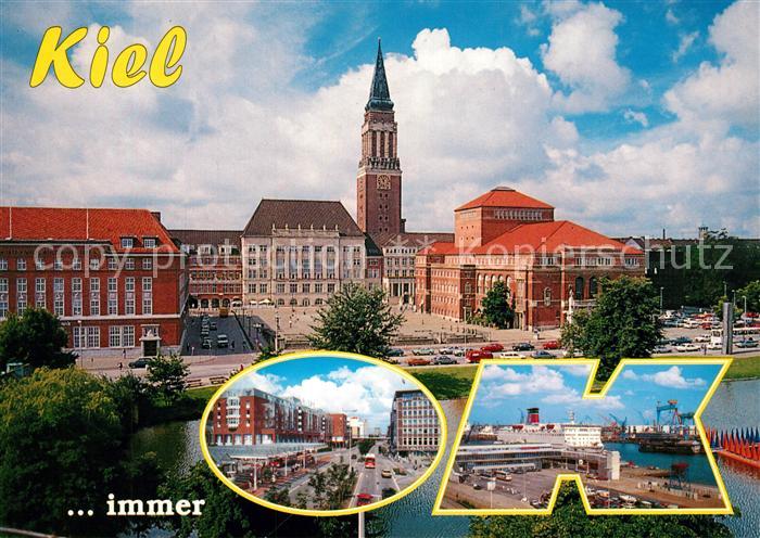 Kiel Stadtansichten Hafen