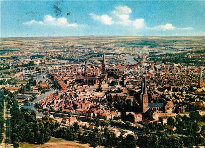Luebeck Fliegeraufnahme