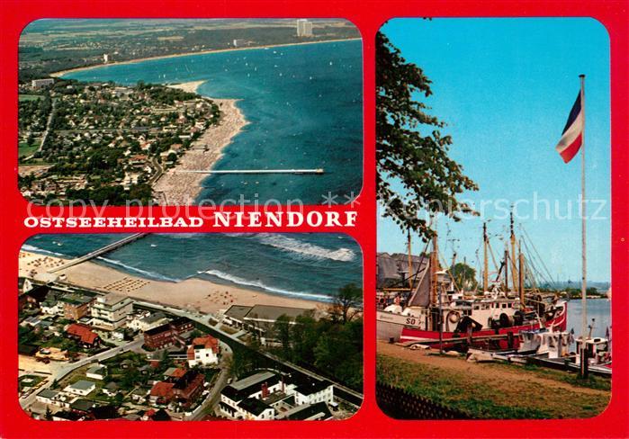 Niendorf Ostseebad Fliegeraufnahme Hafen