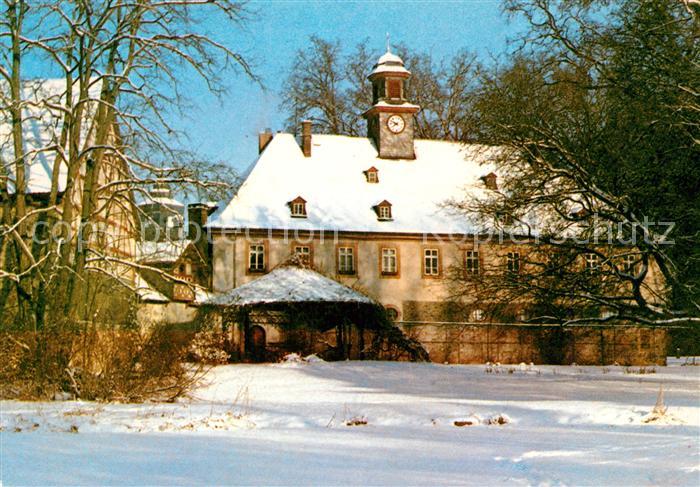 Lich Hessen Fuerstliches Marstall Winterlandschaft