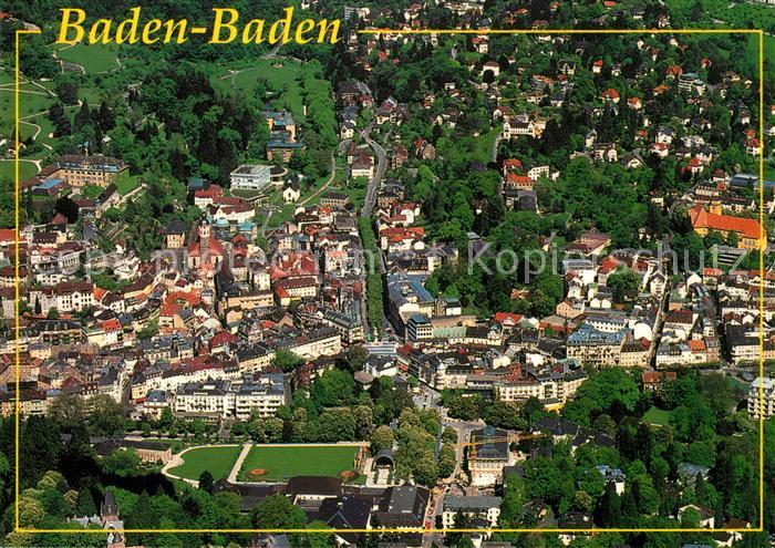 Baden-Baden Fliegeraufnahme
