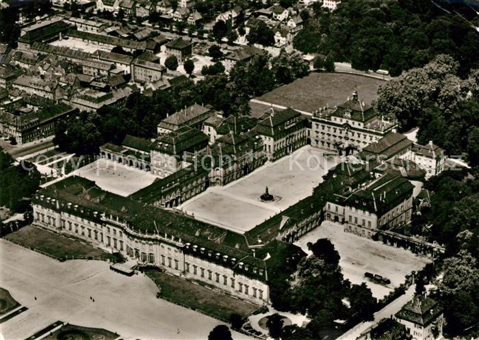 Ludwigsburg Wuerttemberg Fliegeraufnahme Schloss