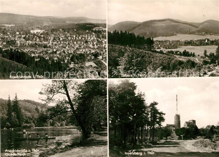 Thueringen Region Friedrichsroda Tabarz Inselsberg