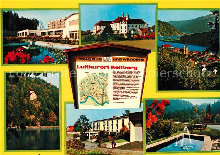 Kellberg Teilansichten Schloss Kurhaus Springbrunnen