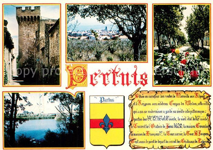 Pertuis Vue partielle