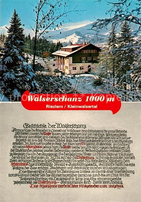 Riezlern Kleinwalsertal Vorarlberg Walserschanz