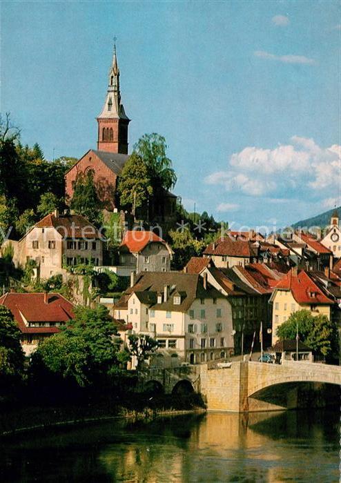 Laufenburg Baden Rheinpartie Kirche