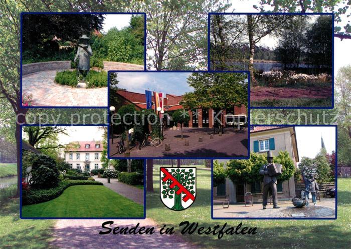 Senden Westfalen Landpfarrer in Boesensell Venner Moor Rathaus Pastorat St Laure