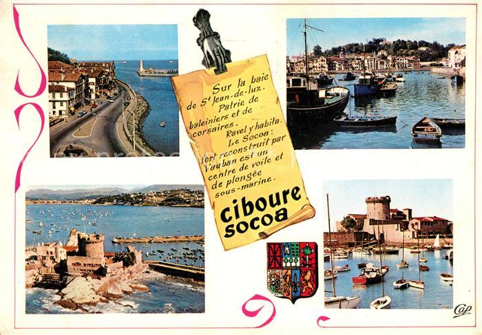 Ciboure Quai Ravel Port et Rade de St Jean de L