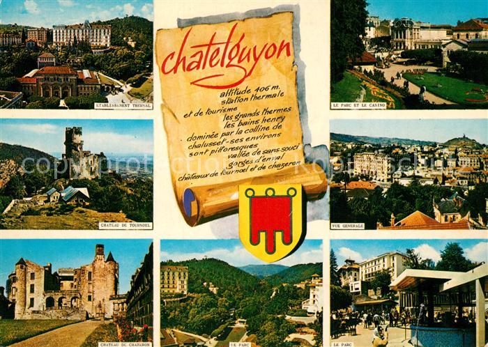 Chatelguyon Etablissement Thermal Chateau de Tourno