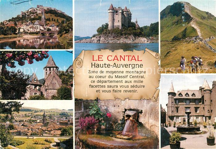 Cantal Auvergne Saint Flour Chateau de Val Le Puy Mary Vic sur Cere Aurillac Sal