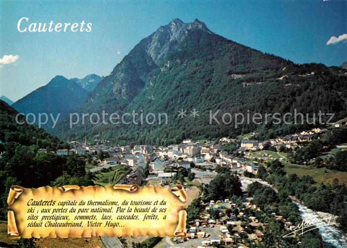 Cauterets Vue d’ensemble Le pic du Peguere