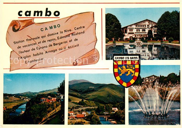Cambo-les-Bains Station thermale qui doine la Nive