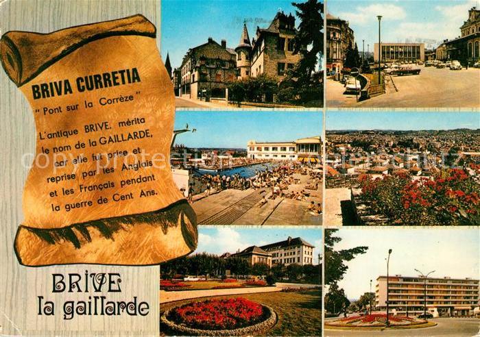 Brive Correze Le Musee E Rupin La Place de la Gare La