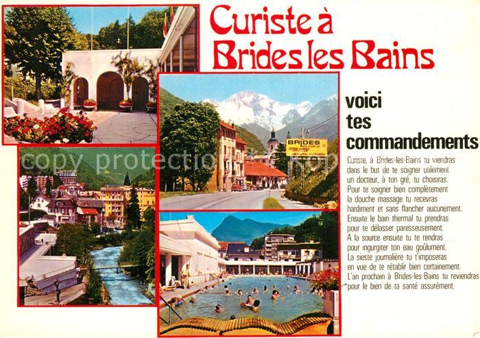Brides-les-Bains Vue partielle Ensuite le bain thermal