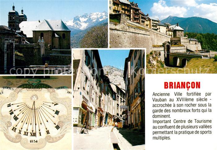 Briancon Ville fortifee par Vauban Accrochee a son rocher sous la garde des nomb