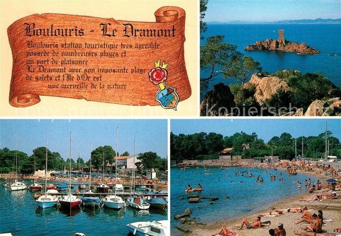 Boulouris Le Dramont Ile d’Or Le Port de Bouloris