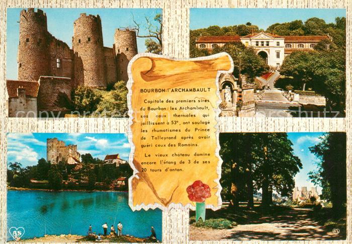 Bourbon-l Archambault Chateau Parc