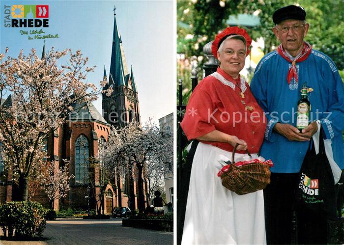 Rhede Westfalen Neugotische St Gudula Kirche Rheder Paerchen