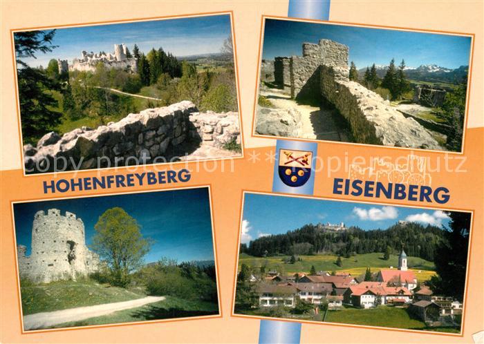 Eisenberg Allgaeu Schloss Hohenfreyberg Panorama