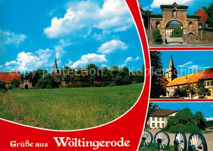 Vienenburg Klostergut Woeltingerode Eingangstor Kirche Raeder