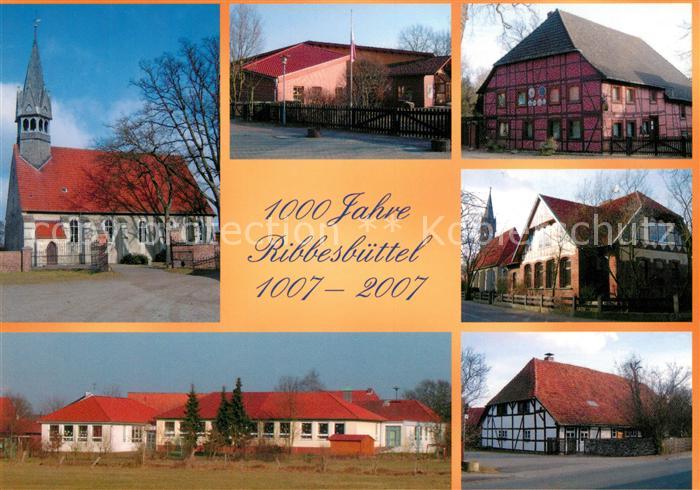 Ribbesbuettel Kirche Gasthaus Dorfmotive