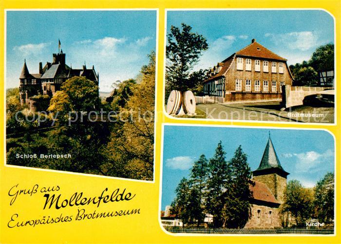 Mollenfelde Schloss Berlepsch Brotmuseum Kirche