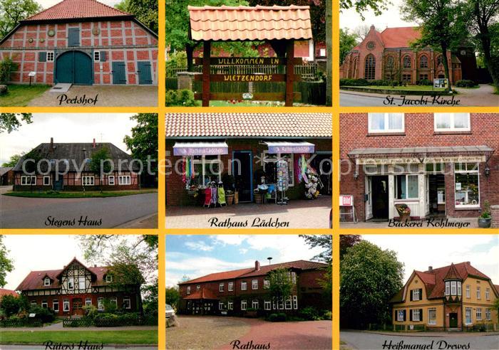 Wietzendorf Peetshof St Jacobi Kirche Stegens Haus Rathaus Laedchen Baeckerei Ko