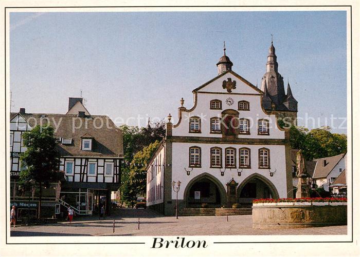 Brilon Rathaus Brunnen