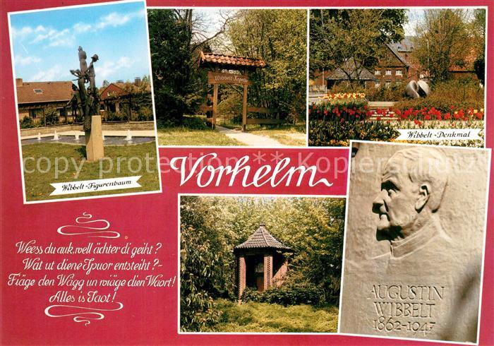 Vorhelm Wibbelt Figurenbaum und Denkmal Pavillon
