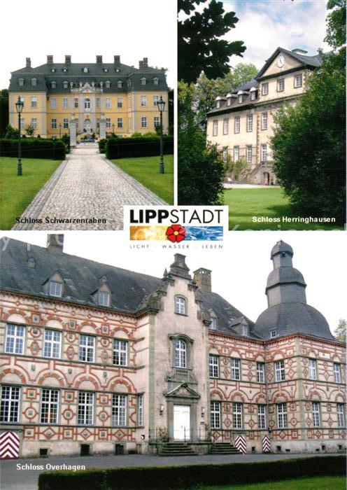 Lippstadt Schloss Schwarzenraben Schloss Herringhausen Schloss Overhagen