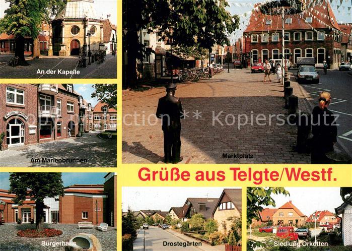 Telgte Warendorf Kapelle Am Marienbrunnen Buergerhaus Drostegaerten Siedlung Ork