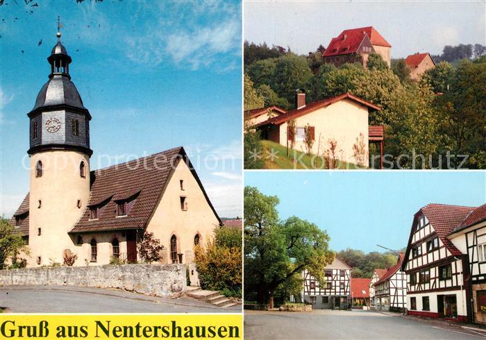 Nentershausen Hessen Kirche Ortsmotive